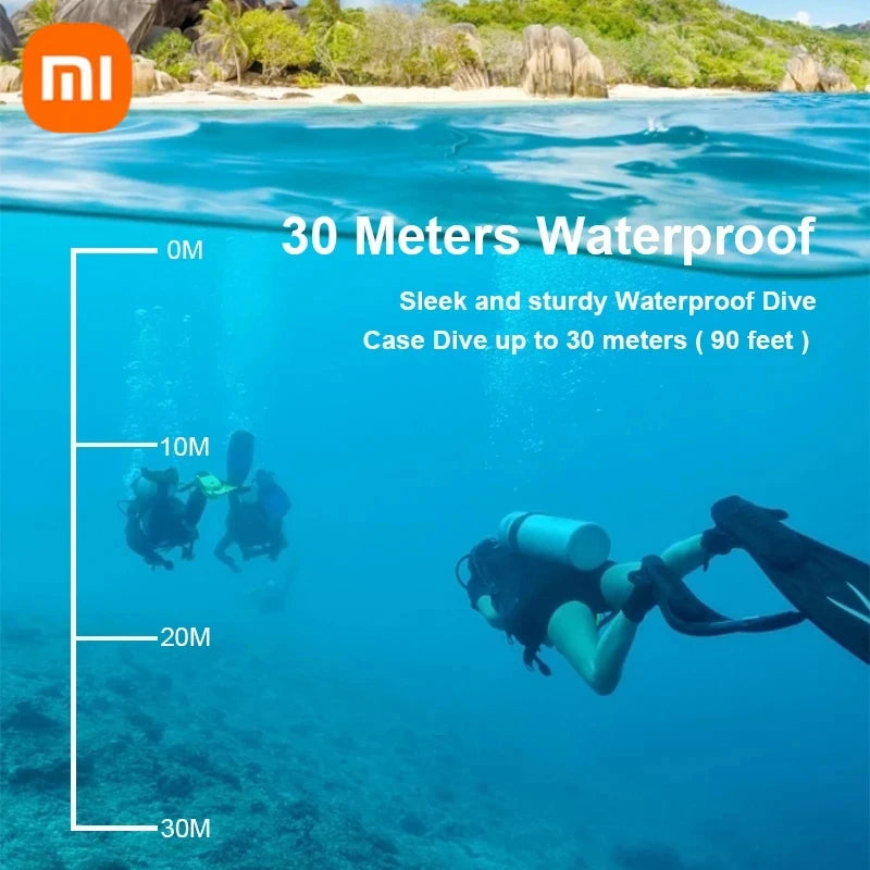 Câmera de Ação Xiaomi Ultra HD 4K – Ideal para Esportes, Vlog e Aventuras Subaquáticas