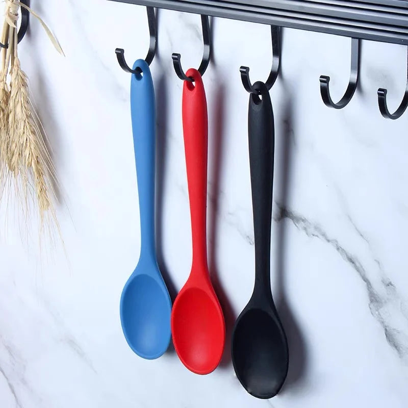 Colher de Silicone Utensílio De Cozinha Arroz Fritar Mexer