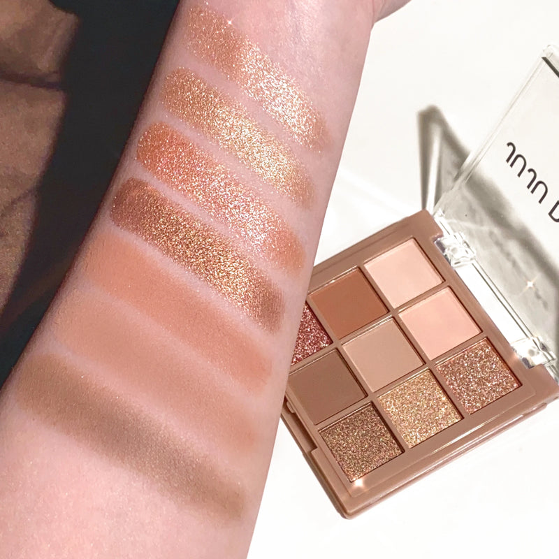 Paleta de Sombras Luxuosa 9-18 Cores