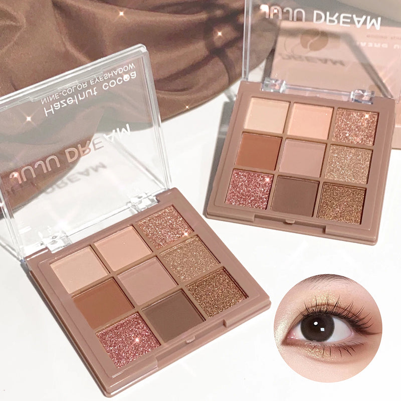 Paleta de Sombras Luxuosa 9-18 Cores