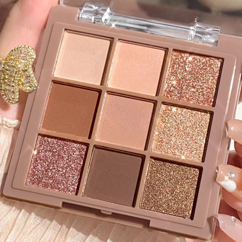 Paleta de Sombras Luxuosa 9-18 Cores