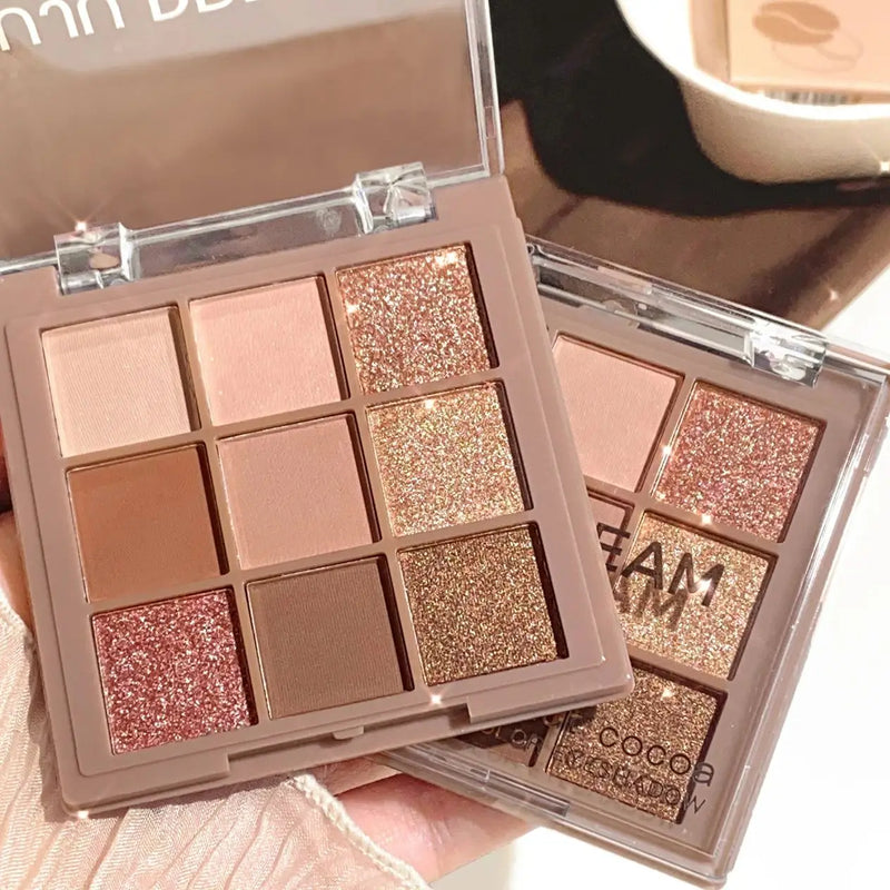 Paleta de Sombras Luxuosa 9-18 Cores
