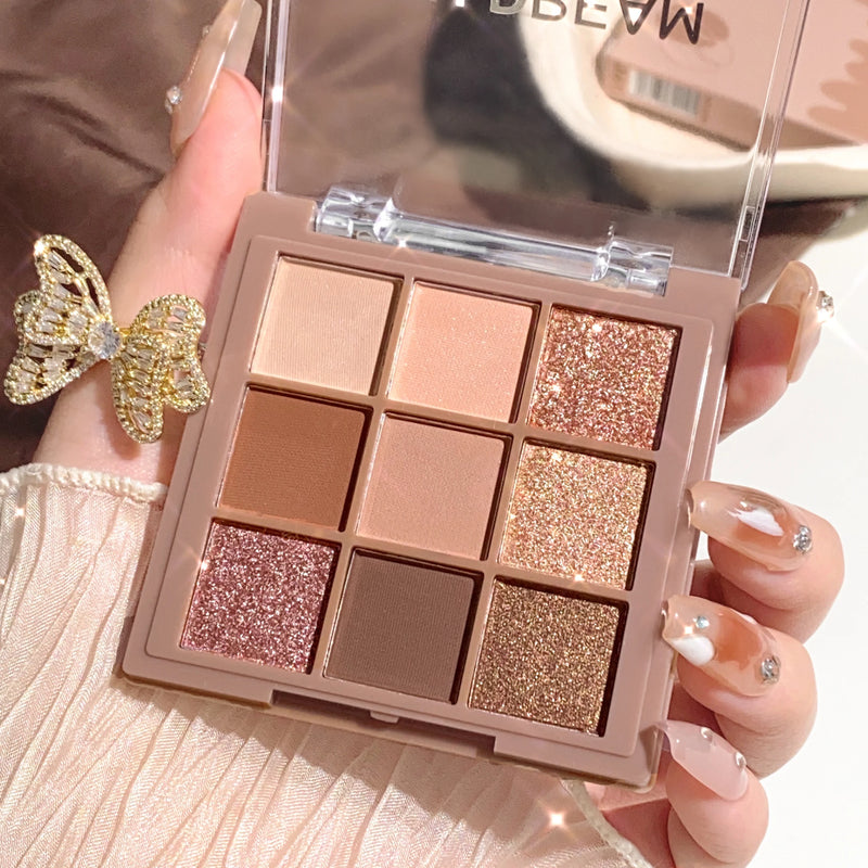 Paleta de Sombras Luxuosa 9-18 Cores